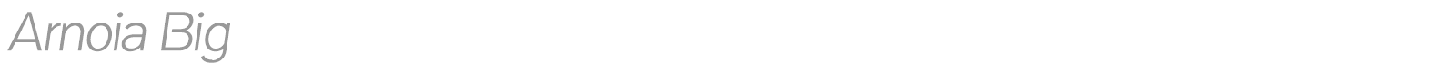 Arnoia Display font preview
